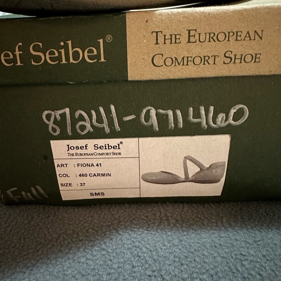 Josef Seibel Women's Red Shoes - Picture 3 of 3